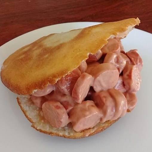 Arepas Salsicha
