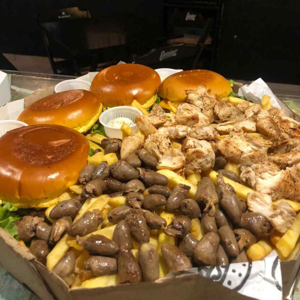 Combo frango com coração