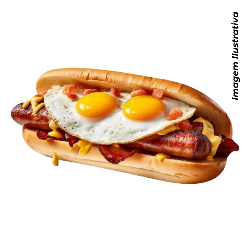 Dog Completo com ovo.