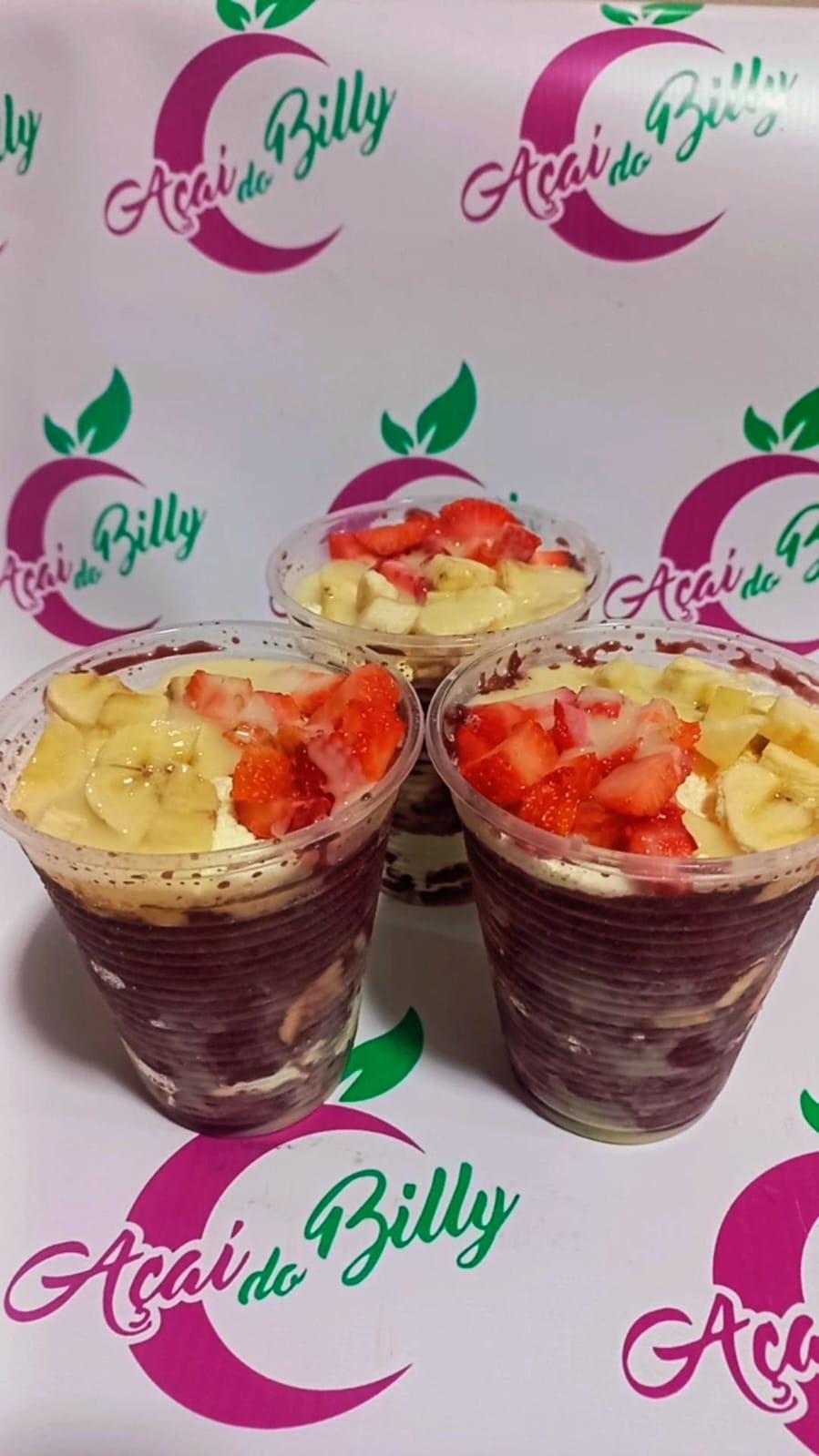 3 Açai Tradicional copo 400  ml