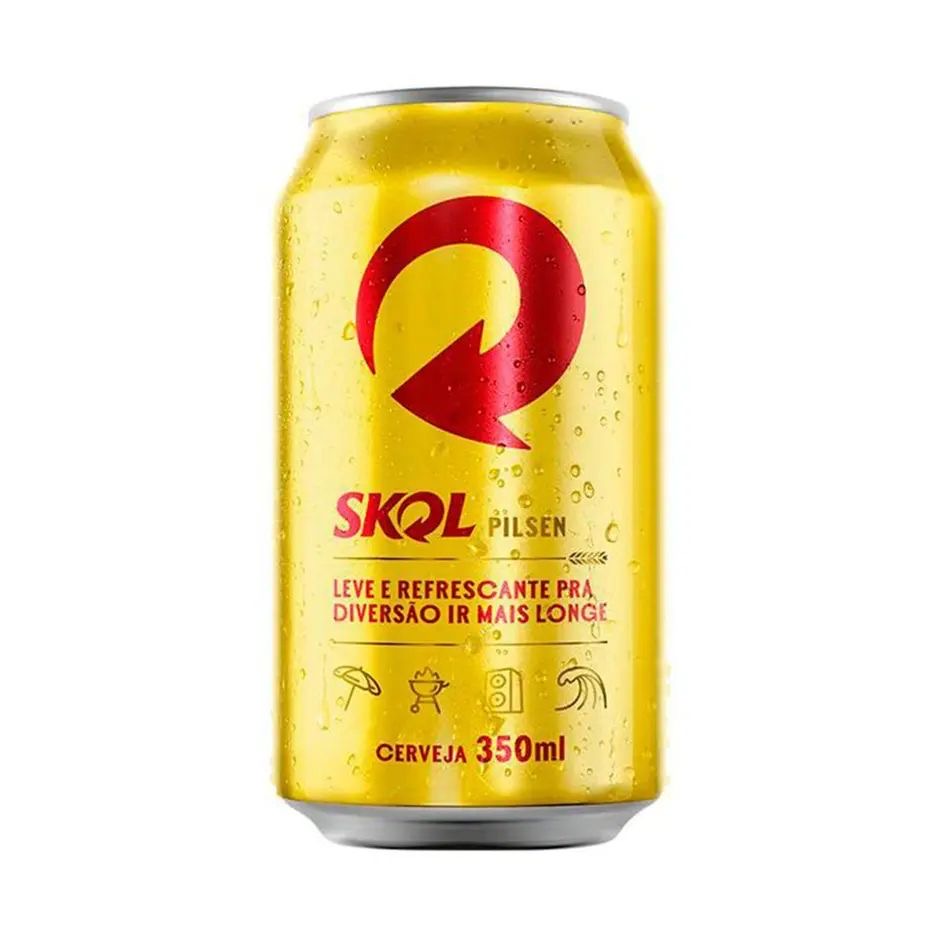 Cerveja skol lata