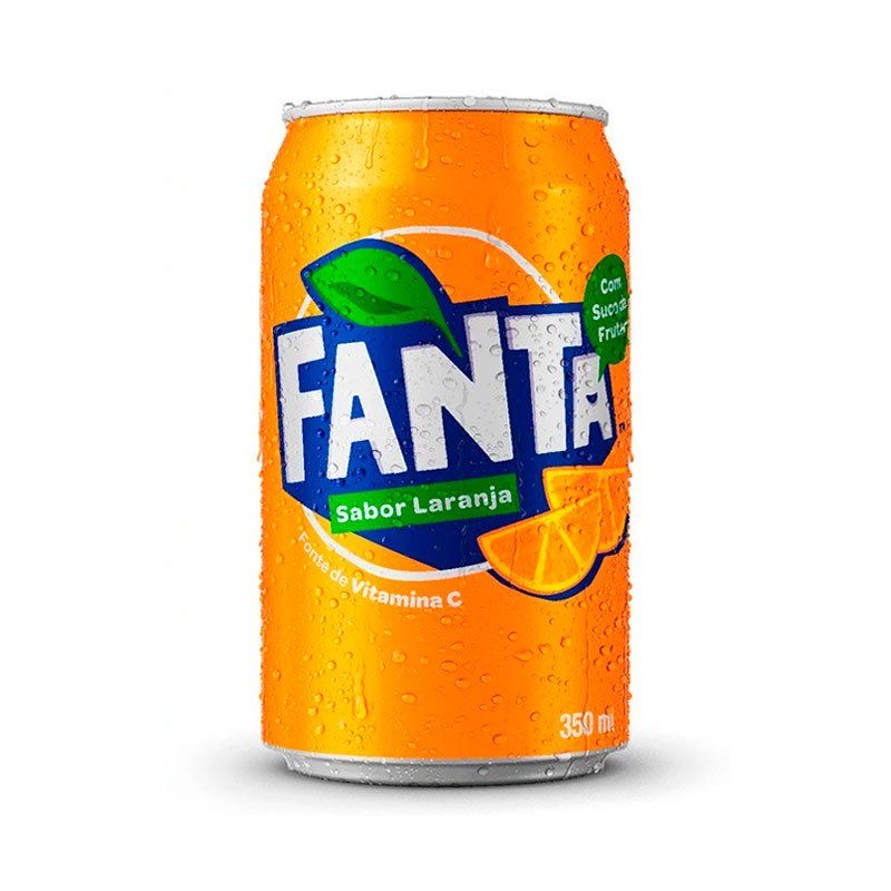 Fanta laranja Lata