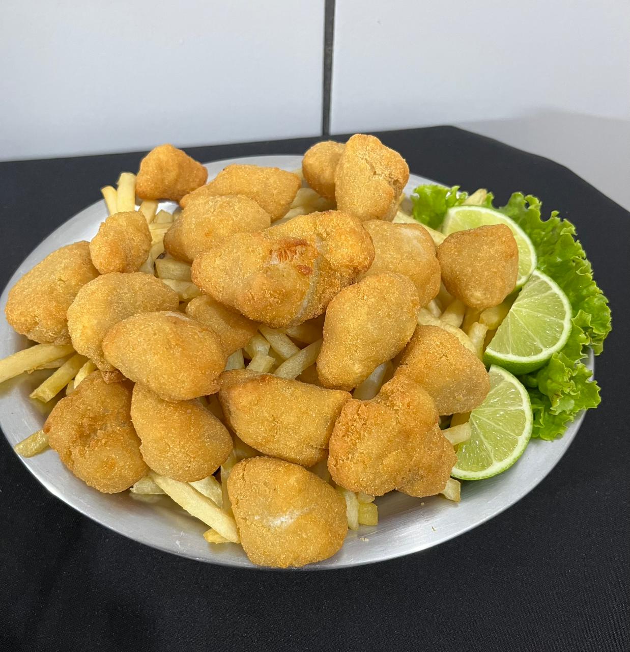 Iscas de Peixe c/ fritas