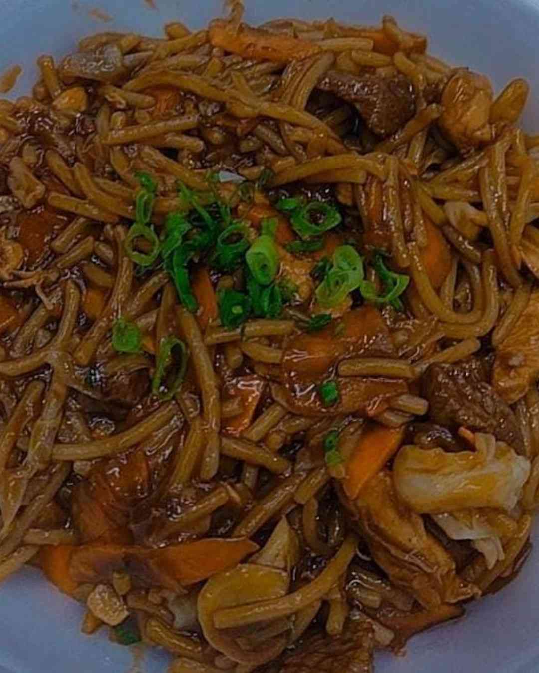 Yakisoba de carne