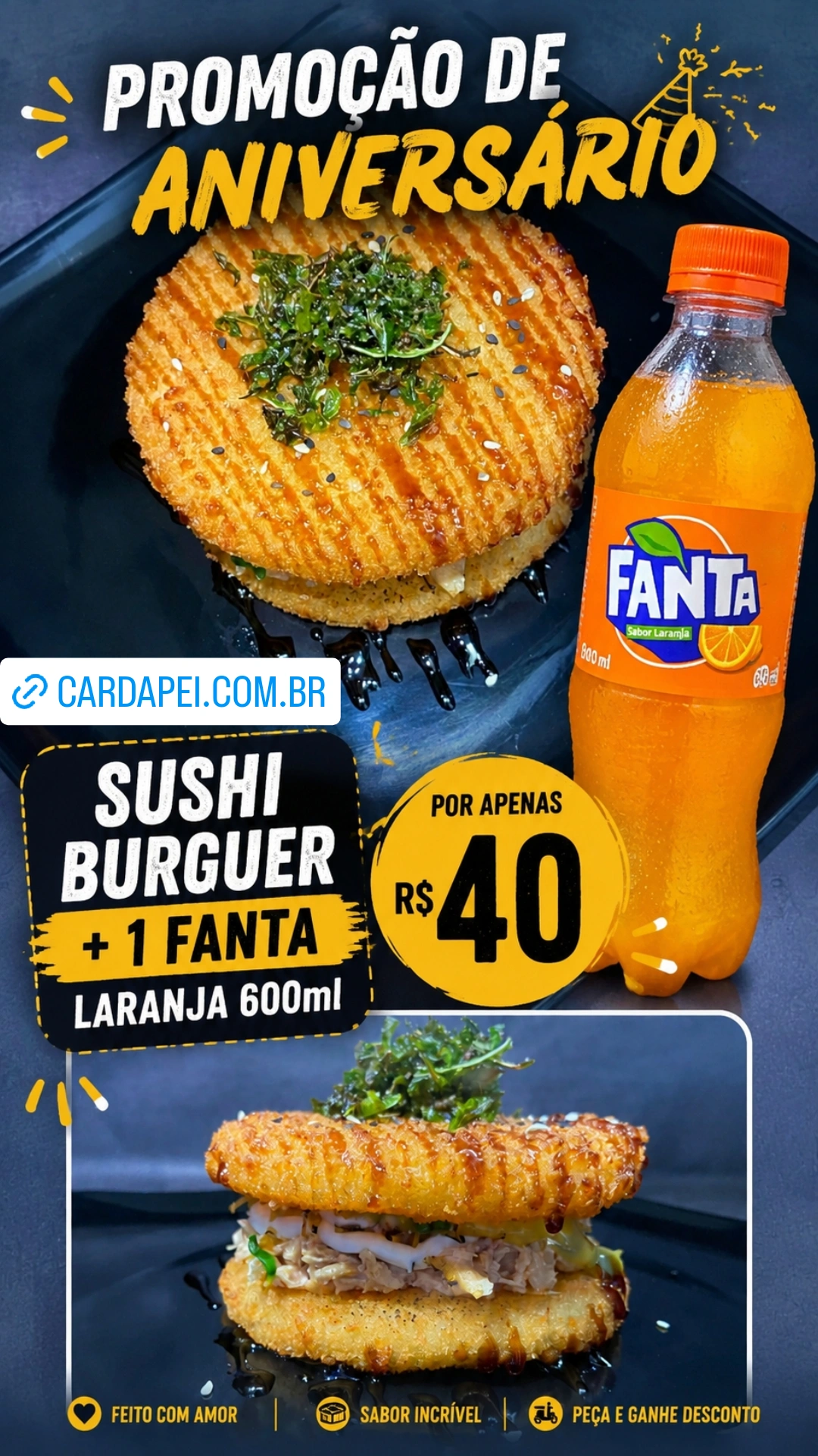 Sushi burguer
