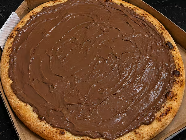 Pizza de Chocolate Sabor Avelã