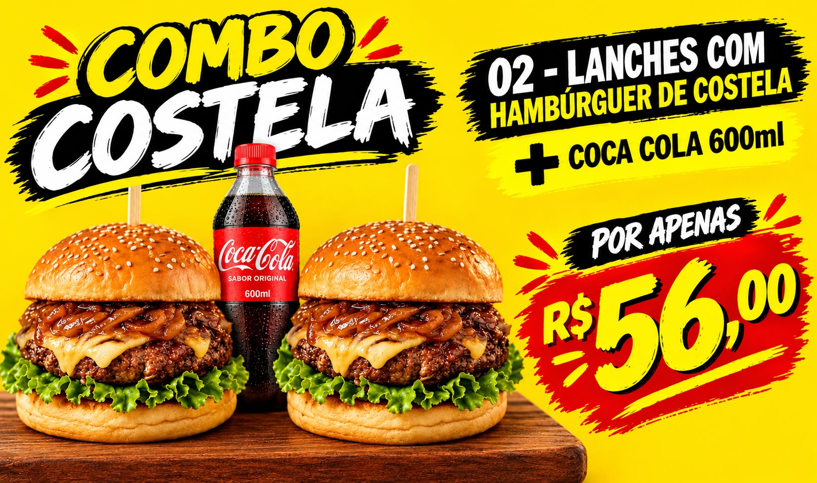 Combo Costela + coca